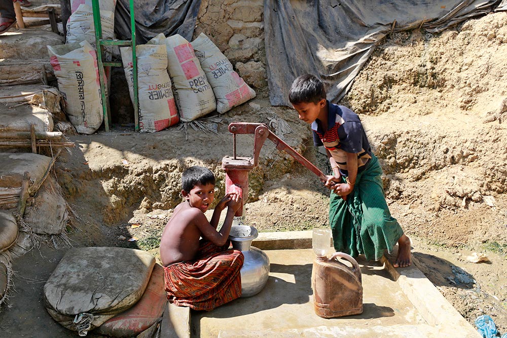 “They are forced to lead sub-human lives, with no freedom of movement, no prospect for third country resettlement, no Internet, no electricity, no proper schooling or livelihood opportunities.” Daily life of Rohingya refugees at Balukhali Camp in Cox’s Bazar, Bangladesh on February 02, 2019. Photo: Sk Hasan Ali / Shutterstock.com