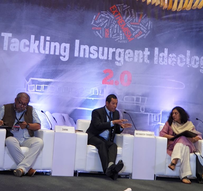 Maung Zarni speaks at the international conference “Tackling Insurgent Ideologies 2.0,” held in New Delhi and co-hosted by Facebook and India’s Observer Research Foundation, August 8-9, 2019.