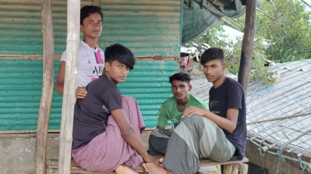 Young Rohingya refugees in the Bangladesh camps face limited educational opportunities. (Photo by Faisul Mahmud)