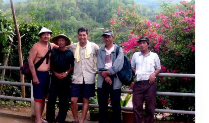 With KNU friends 2003