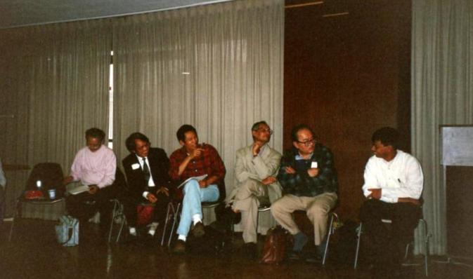 Burmese dissidents in New York Fall 1997