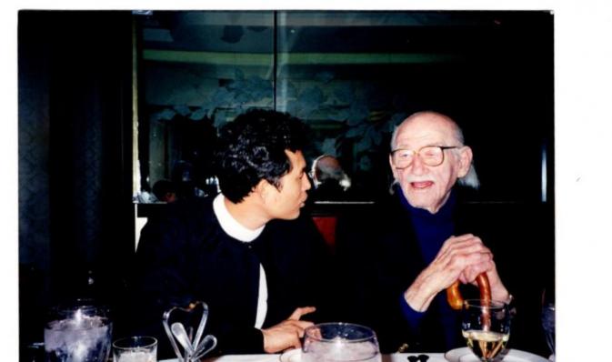Lou Walinsky in Washington DC 1999