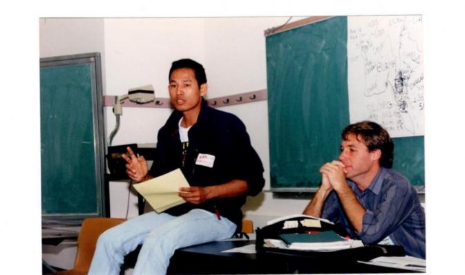 Zarni at Northwestern University USA 1995