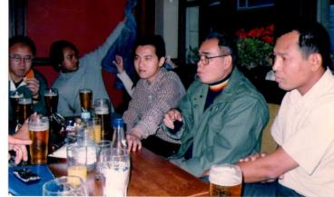 With the Slain KNU leader 2005